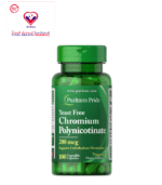 Chromium picolinate is the form of chromium commonly found in dietary supplements. It may be effective at improving the body's response to insulin or lowering blood sugar in those with diabetes.