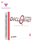 It contains diclofenac as an active ingredient. It is used for relieving pain, swelling, stiffness associated with various forms of arthritis, gout and ankylosing spondylitis.Diclofast Tablet contains diclofenac. It is a medicine for relieving pain and inflammation. It contains diclofenac as an active ingredient. It is used for relieving pain, swelling, stiffness associated with various forms of arthritis, gout and ankylosing spondylitis.