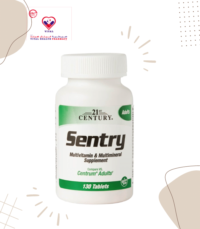 21st Century Sentry Multivitamin & Multimineral Supplement covers vitamins and mineral from A to Z in an easy to digest tablet.