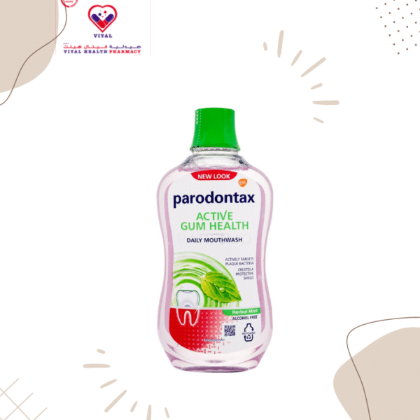 Parodontax Active Gum Health Daily Mouthwash Extra Fresh is a powerful mouthwash that helps promote healthy gums. It contains fluoride to strengthen teeth and fight cavities while also reducing plaque and preventing gum problems. 