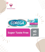 Corega Denture Fixative Cream is a one-stop solution for all your denture adhesive needs. This uniquely designed cream can hold your dentures for up to 24 hours. It creates a strong bond with your gums without irritating them, thus no more slipping or sliding dentures and no more embarrassing experiences in public!