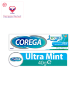 Corega Cream Ultra is a one-stop solution for all your denture adhesive needs. This uniquely designed cream can hold your dentures for up to 24 hours. It creates a strong bond with your gums without irritating them, thus no more slipping or sliding dentures and no more embarrassing experiences in public! Corega Cream Ultra is made with zinc-free formula and is a perfect solution for people with sensitive gums.