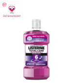 LISTERINE Total Care Milder taste is the most advanced and complete multi-benefit mouthwash from LISTERINE. It offers 6 benefits all rolled into one for total oral health, with a less intense, milder taste. LISTERINE Total Care Milder taste prevents cavities, strengthens teeth to protect against decay, and prevents and reduces gingivitis to maintain healthy gums. It also fights bacteria between teeth and provides up to 24 hours of bad breath protection.