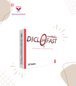 It contains diclofenac as an active ingredient. It is used for relieving pain, swelling, stiffness associated with various forms of arthritis, gout and ankylosing spondylitis.Diclofast Tablet contains diclofenac. It is a medicine for relieving pain and inflammation. It contains diclofenac as an active ingredient. It is used for relieving pain, swelling, stiffness associated with various forms of arthritis, gout and ankylosing spondylitis.