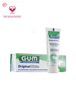 Use GUM Original White toothpaste for naturally white teeth and healthier gums. The improved formula is scientifically proven to effectively remove stains and help prevent their reappearance, while strengthening gums and teeth. It’s perfectly natural for teeth to lose their original white colouring over time.