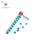 PaperMints CoolCaps Tub' 18 sugar-free beads are micro-capsules that immediately restore fresh breath. This playful and unique product is the only product on the halitosis market that treats the 2 causes of it (oral and digestive) in a single dose.
