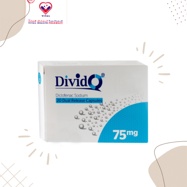 Divido 75mg Diclofenac Sodium 20 capsules