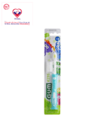 This baby-friendly toothbrush made of textured silicone is a great way to remove any sugar or milk build-up on your child's gums and is easy to use.