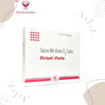 Ocium M Forte Tablet is a bone health supplement consisting of calcium, vitamin D3, zinc, and magnesium, which support bone health by increasing bone strength and absorption of other nutrients in the body.