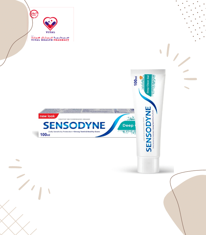 Sensodyne is the #1 dentist recommended brand for sensitive teeth. Sensodyne Deep Clean is specially formulated to relieve tooth sensitivity. When enamel is worn away or gums recede,