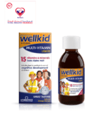 Formulated just for kids, this is an easy way to complement your child’s diet with 15 important nutrients. With iodine which contributes to normal growth in children, Includes Vitamins A, C and D.