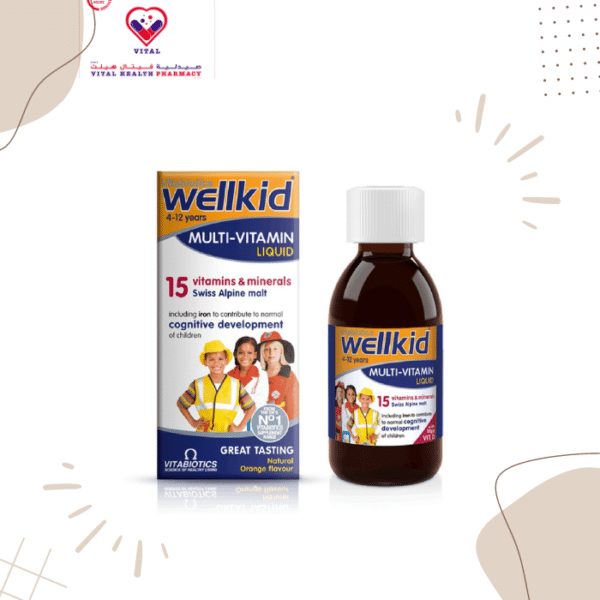 Formulated just for kids, this is an easy way to complement your child’s diet with 15 important nutrients. With iodine which contributes to normal growth in children, Includes Vitamins A, C and D.