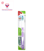 GUM Toothbrush Activital 581 Soft is a soft toothbrush eliminating with efficiency the dental plaque in the most difficult access areas. It allows an efficient cleansing thanks to its particular implantation and its strands in rectangular and triangular shape, and thanks to its compact head.