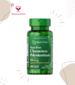 Chromium picolinate is the form of chromium commonly found in dietary supplements. It may be effective at improving the body's response to insulin or lowering blood sugar in those with diabetes.