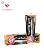 Arm & Hammer Charcoal White gently removes impurities from the tooth’s enamel surface that can cause daily stains, removing 100% more surface stains. While the Active Calcium works to rebuild and restore enamel surface giving you twice the enamel strength compared to your regular toothpaste.