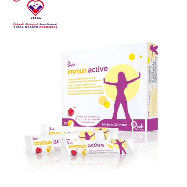 Strengthens immune system: immune active think combines important nutrients in one stick: vitamin C, zinc, L-histidine and selenium. Vitamin C, zinc and selenium help to protect cells from oxidative stress and support normal functioning of the immune system