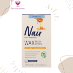Nair Body Wax Strips & Soft Wipes with Milk & Honey Extracts for Sensitive Skin 20 per pack