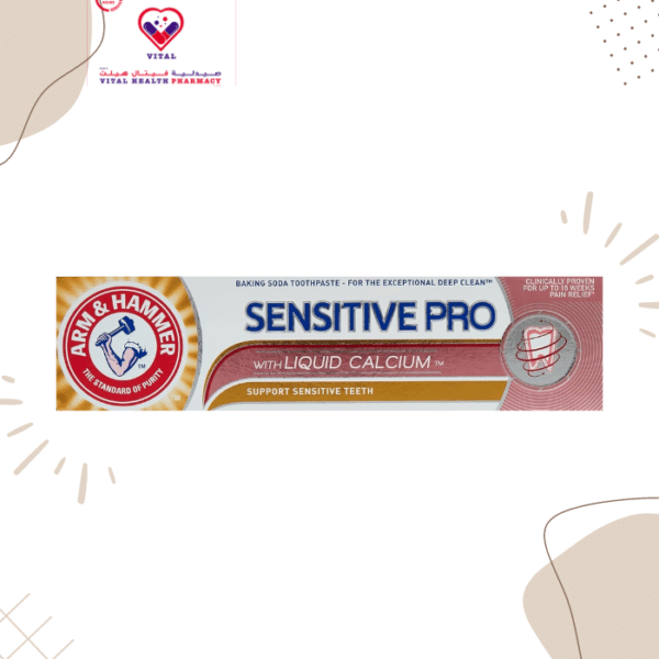 Arm & Hammer Sensitive Pro Toothpaste with Liquid Calcium 75 ml
