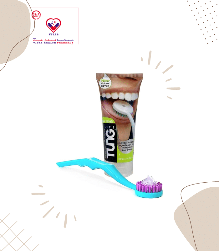 DESIGNED BY A DENTIST TO REMOVE THE CAUSE OF BAD BREATH: Dental research proves that 90% of bad breath microbes lives on the tongue, and the only way to effectively remove it is manually. The TUNG Brush is designed to break through the sticky tongue plaque and penetrate the nooks and crannies of the tongue where microbes hide, so your mouth will feel noticeably cleaner. The Original TUNG Gel: TUNG gel contains Zinc, which naturally and safely eliminates bad breath.