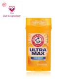 Arm & Hammer Ultra Max Solid Men Antiperspirant Deodorant, Fresh, 2.6 oz ; UPC: 033200197249. ARM & HAMMER UltraMax Fresh gives maximum strength protection along with a natural herbal aroma. All-day dependable protection, Hard-working solid means you can feel confident anywhere, anytime, Freshened with crisp citrus touches accompanied by warm wood and musky richness