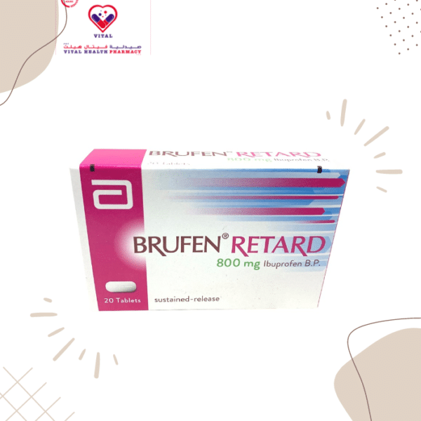 Brufen retard belongs to a group of medicines called anti-Inflammatory pain killers. It can be used to relieve pain and inflammation in conditions such as osteoarthritis, rheumatoid arthritis (Including juvenile rheumatoid arthritis arthritis of the spine 