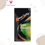 Kama sutra condoms in fruit flavor offer a fun and pleasurable experience. These condoms are designed for protection and heightened intimacy, with a delightful fruit flavour that adds excitement to intimate moments.
