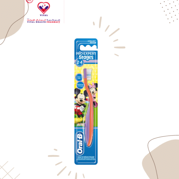 Designed explicitly for children matured 2-4, Stage 2 toothbrush highlights plans with disney characters to make brushing fun. At this stage, kids are figuring out how to brush, and their child teeth are as yet developing in.