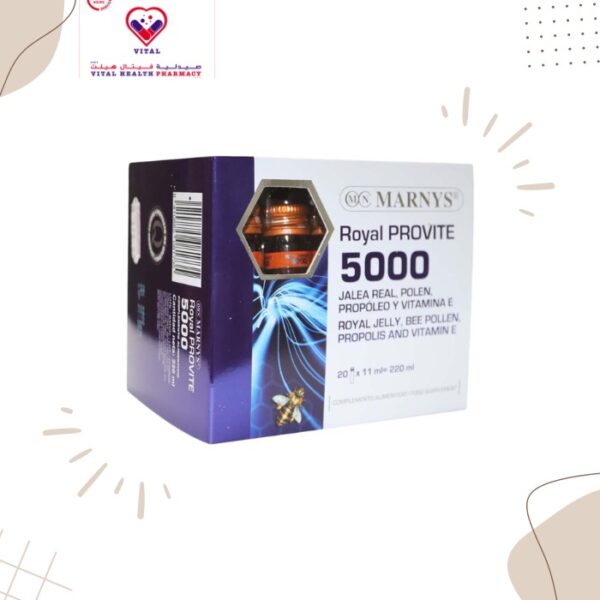 Marnys Royal Provite 5000 is an excellent food supplement for young and adult individuals who, due to special situations, need extra energy