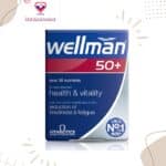 Wellman 50+ has been designed to help safeguard the nutritional needs of men aged 50 and above. Active lifestyle and immune system support (vit. B1) with copper and iron contribute too normal energy release.