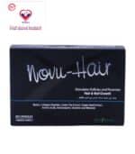 Novuhair can also help you maintain your nails healthy and fast growing also Novuhair Capsules contain biotin, collagen peptides, green tea extract, grape seed extract, amino acids, antioxidants, vitamins and minerals which stimulates follicles and promotes hair and nail growth.