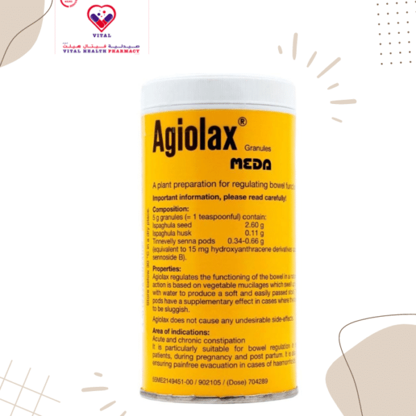 It is suitable for bowel regulation in bed-ridden patients. Of indirect benefit to people suffering from hemorrhoids.