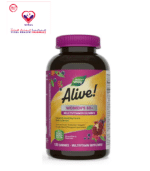is daily multivitamin formulated for women 50+ in a delicious mixed berry flavored gummy. Provides 16 vitamins and minerals, also with lutein and boron. Formulated with 8 B-vitamins to help convert food into fuel.