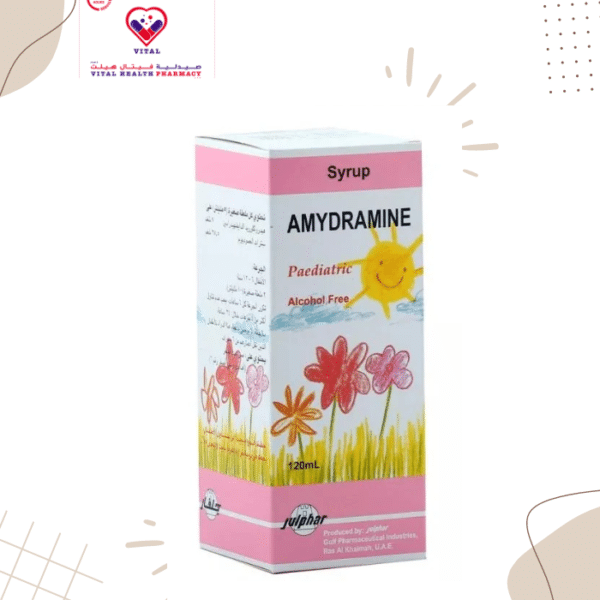 Amydramine Paediatric Syrup is used for the treatment, control, prevention, & improvement of the following diseases, conditions, and symptoms: Cough relief Common Cold Bronchitis Other Breathing illnesses.