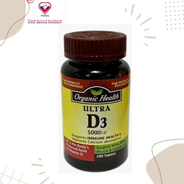 Ultra D3 provides vitamin D as D3, which is the body preferred form of vitamin D, and it provides it at very high levels, especially for patients experiencing vitamin D deficiency.