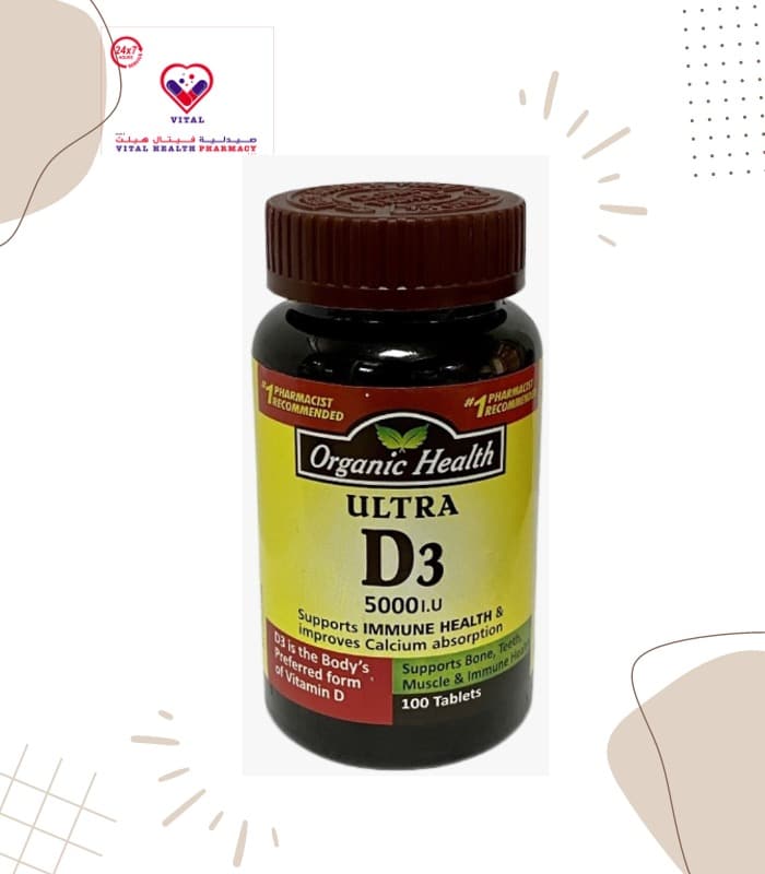 Ultra D3 provides vitamin D as D3, which is the body preferred form of vitamin D, and it provides it at very high levels, especially for patients experiencing vitamin D deficiency.