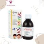 Klamorex 400 IU Vitamin D3 & 800mcg Vitamin A Digestion & Appetite Support Supplement Syrup Black Cherry Flavor with Vitamin & Mineral for Kids 200 ml