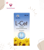 L-Cet Oral Solution works by blocking a certain natural substance (histamine) that the body makes during allergic reactions.