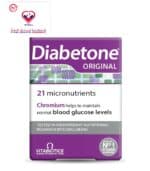 Diabetone is recommended as a daily nutritional safeguard to help maintain general health and vitality. It is not a treatment for diabetes or metabolic control, but intended to help maintain overall health and wellbeing.