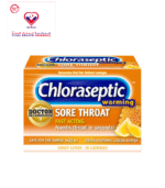 Chloraseptic Warming Fast Acting Sore Throat Relief Lozenges Green Tea Flavor with Honey