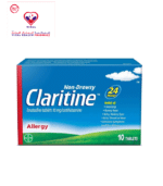 Claritine Tablets are remedy for both adults and children suffering from allergic reactions triggered by over 200 different indoor and outdoor allergens