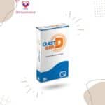 Quest D 10000 IU is a high potency vitamin D supplement providing 10,000 iu of vitamin D3 per tablet. This tablet is recommended after a blood test has confirmed a deficiency or insufficiency and should be taken under the instruction and supervision of a doctor or qualified health professional.