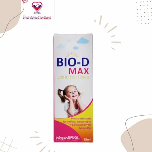 Bio-D Max Vitamin D3 200 IU/1Drop Oral Drops is generally used as a vitamin D supplement. This product can be used safely since birth. 
