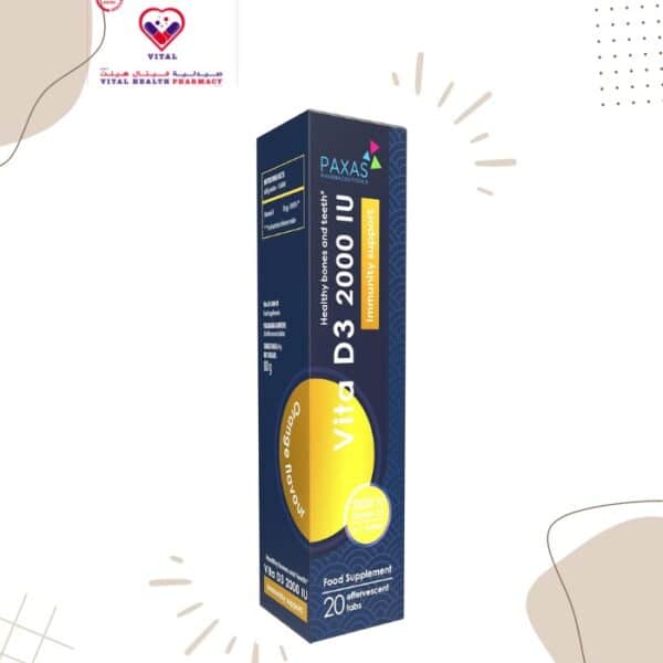 It is recommended for people with vitamin D deficiencies and during periods of decreased immunity. Vitamin D Contributes to the normal function of the immune system , Helps with maintaining normal bones and teeth, Contributes to normal absorption/utilization of calcium and phosphorus