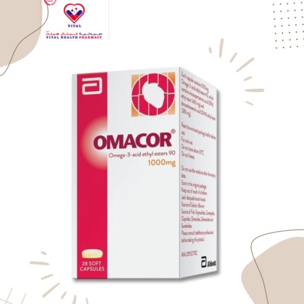 Omacor is a concentrated source of omega-3 polyunsaturated fatty acids. These fatty acids are naturally occurring substances that your body requires in sufficient quantities to function properly. However, because the body cannot produce enough on its own, a balance must be achieved through diet. Omega-3 fatty acids are naturally occurring in certain oily marine fish.