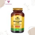 Sunshine Nutrition 5mg Melatonin Sleep Support Supplement - gluten free, artificial flavor free, dairy free 100 tablets