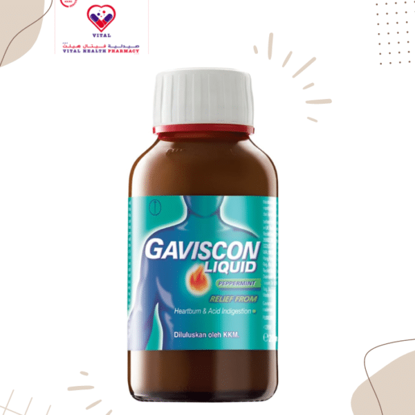 Gaviscon Advance Peppermint Suspension 200ml has a unique formula that provides fast effective relief from heartburn and gastric reflux. Gaviscon advance peppermint can also be used to relieve the symptoms of hiatus hernia and reflux oesophagitis (inflamed oesophagus), as well as heartburn during pregnancy.