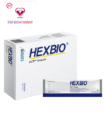 Hexbio Granules is a probiotic compound containing 6 microorganism strains with a pleasant taste for all age groups. It is an orange flavoured,