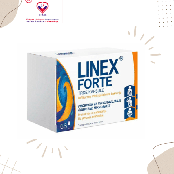 Linex Forte is intended for adults and children from 1 year of age for diarrhea, flatulence, and other digestive