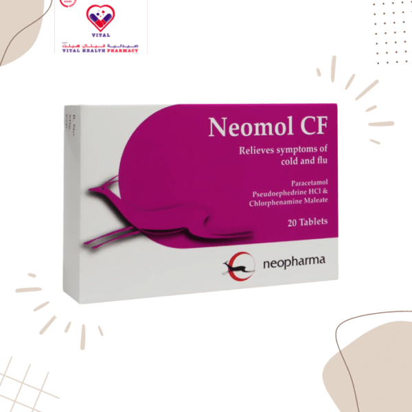 Neomol 500mg Paracetamol 20 tablets