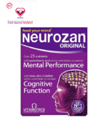 Neurozan Original offers a comprehensive combination of essential nutrients to support general health and well-being, along with specialized ingredients that help maintain normal cognitive function.